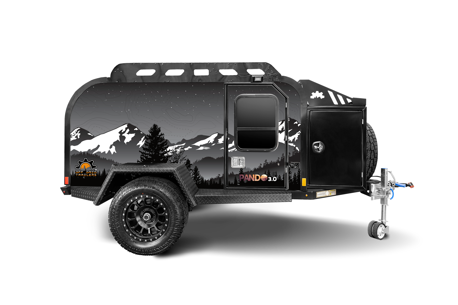2024 PANDO 3.0 OFF-ROAD TEARDROP TRAILER (#R110 3170)