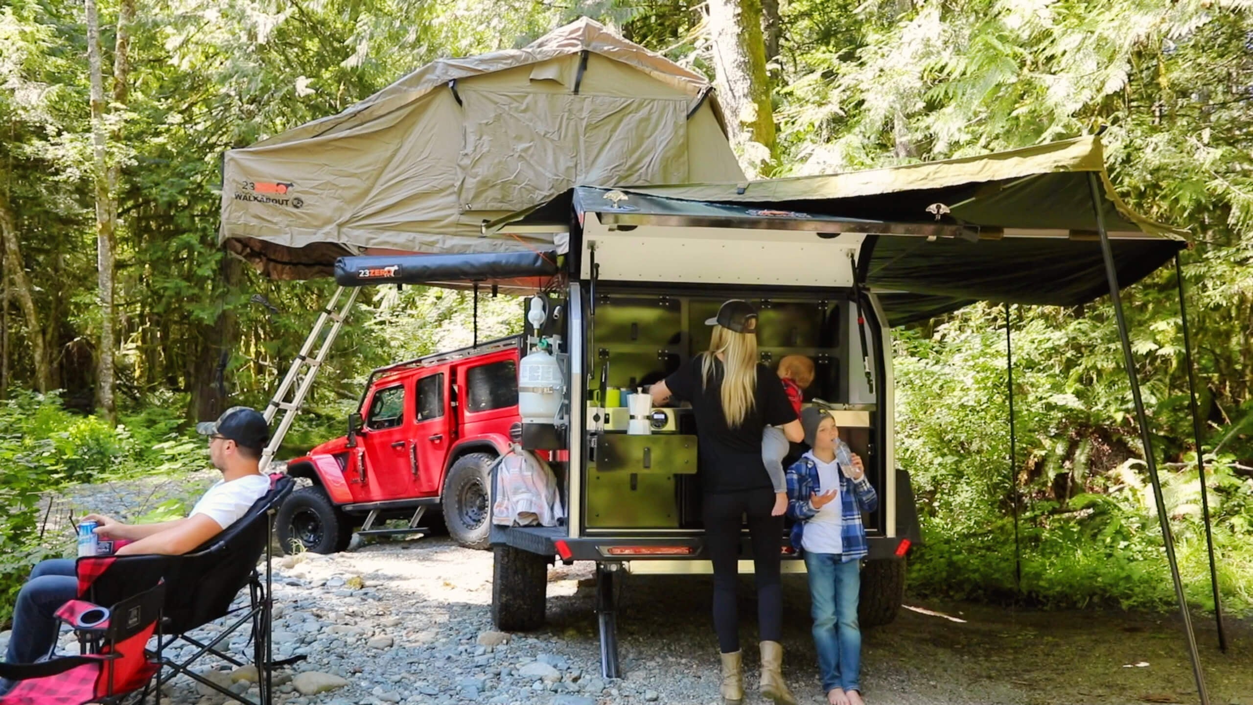Best Off-Road Camper Trailers for Families in the USA