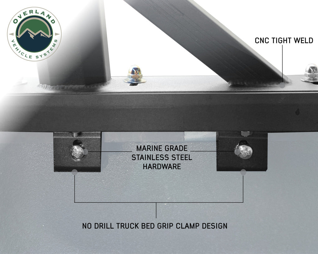 Overland Vehicle Systems Freedom Rack with Cross Bars and Side Supports