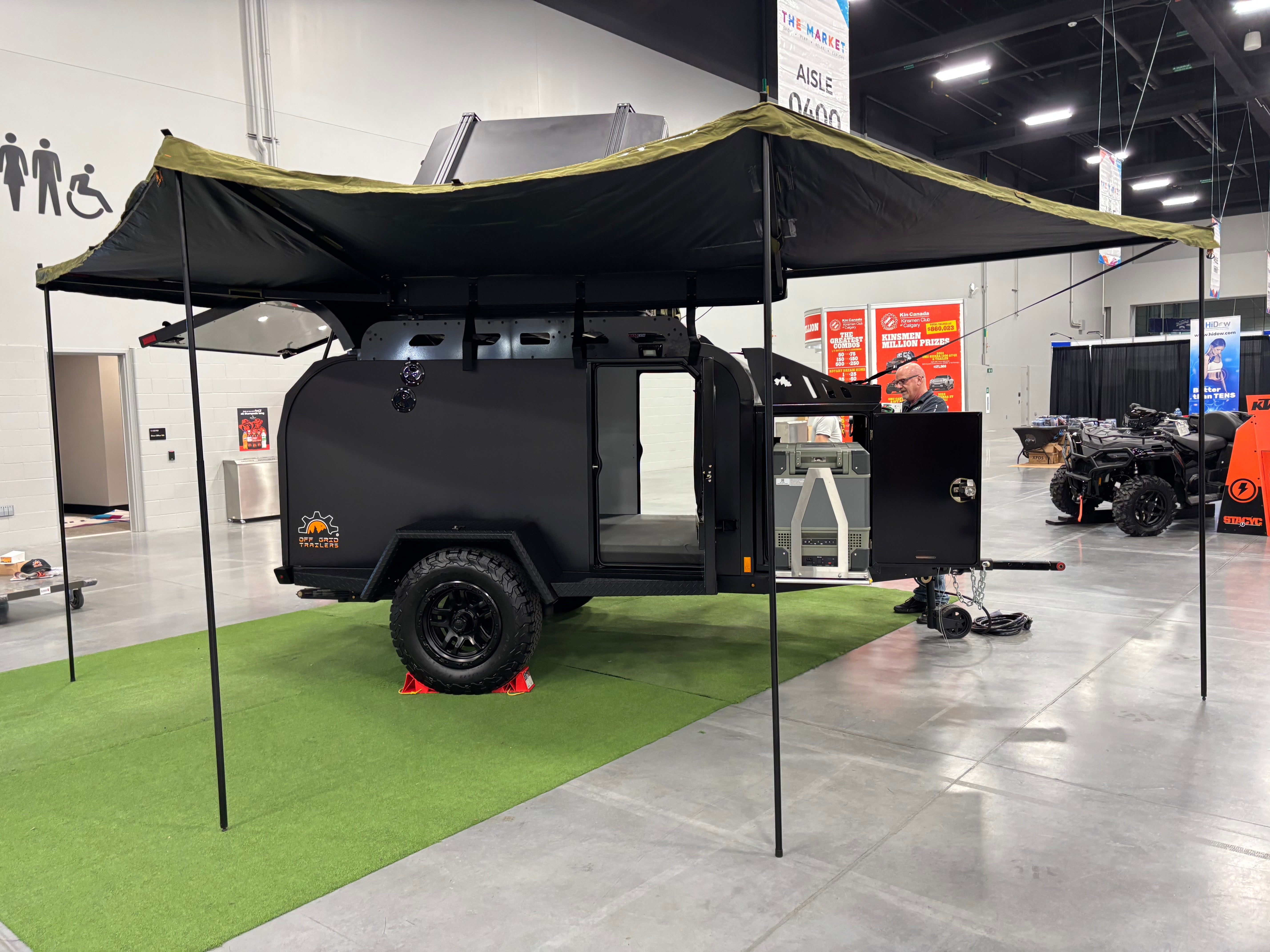 2025 PANDO 3.0 OFF-ROAD TEARDROP TRAILER (#3015 Stampede Lotteries Trailer)