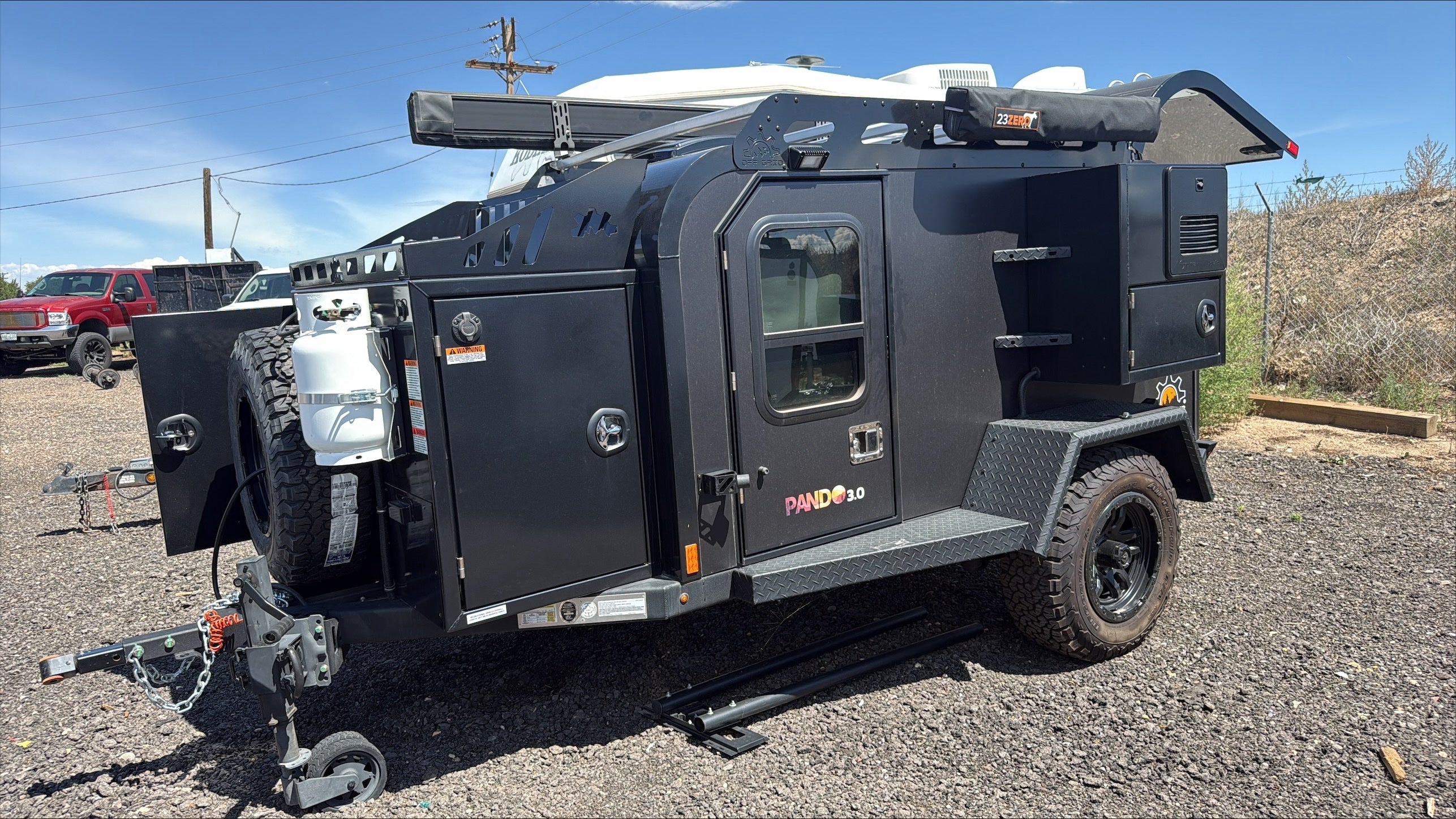 2024 PANDO 3.0 OFF-ROAD TEARDROP TRAILER (#R110 3072 MARKETING DEMO)