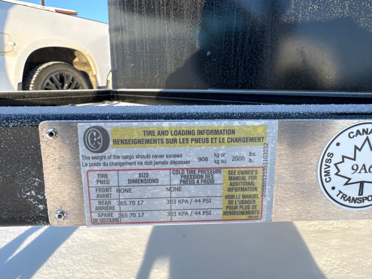 2025 SPROCKET 3.0 TRAILHEAD TRIM TRAILER (#S110 3032 MARKETING DEMO)