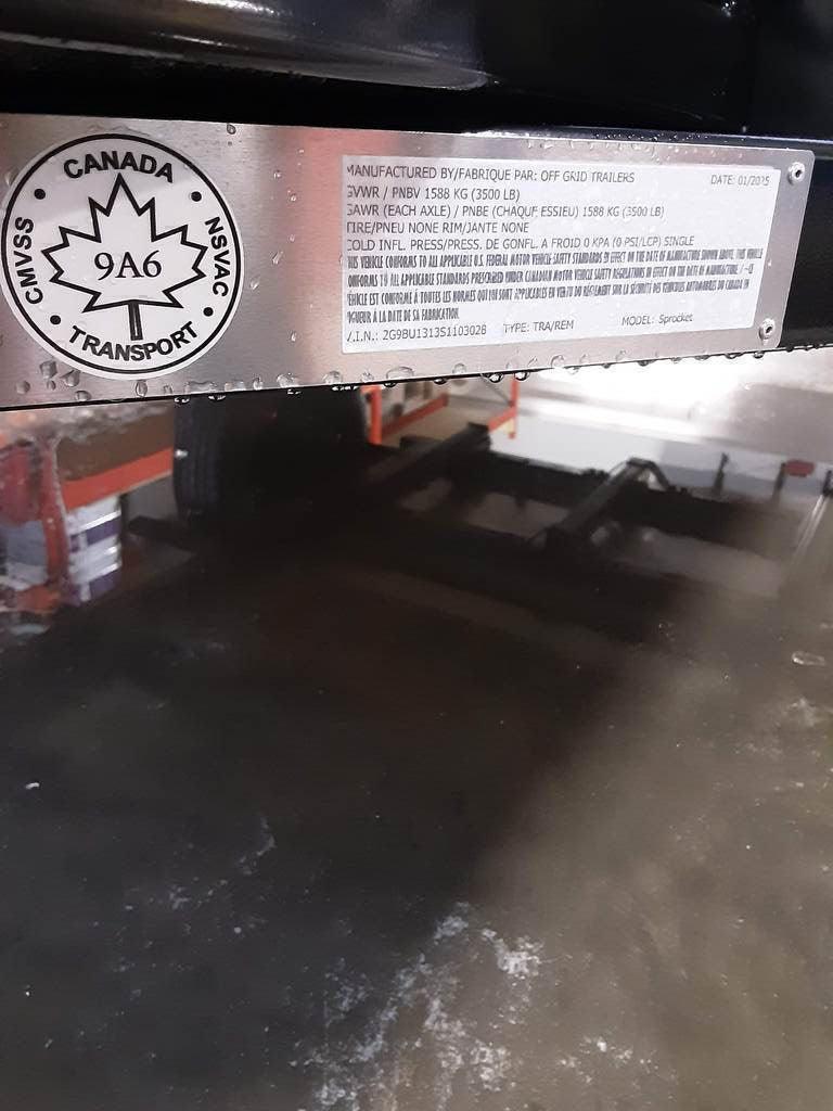 2025 SPROCKET 3.0 TRAILHEAD TRIM TRAILER (#S110 3028 MARKETING DEMO)
