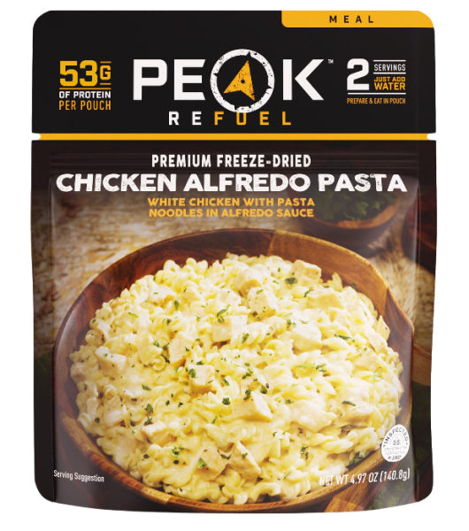 Peak Refuel Chicken Alfredo Pasta Meal