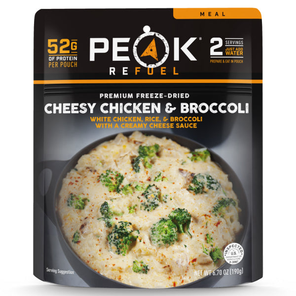 Peak Refuel Cheesy Chicken & Broccoli Meal