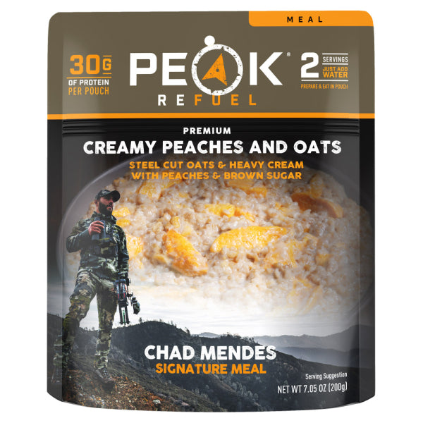 Peak Refuel Creamy Peaches and Oats Meal