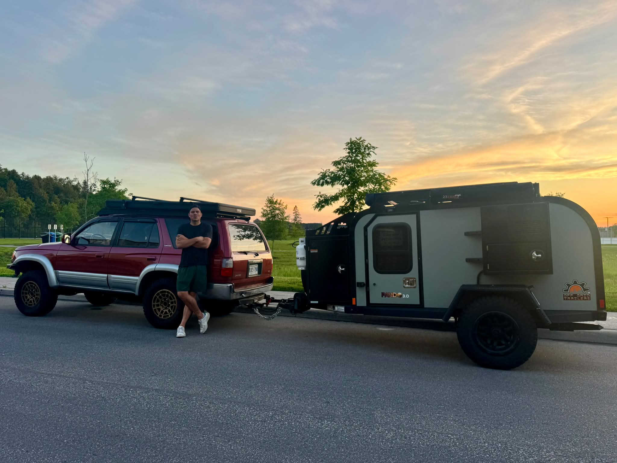 2024 PANDO 3.0 OFF-ROAD TEARDROP TRAILER (#R110 3073 MARKETING DEMO)