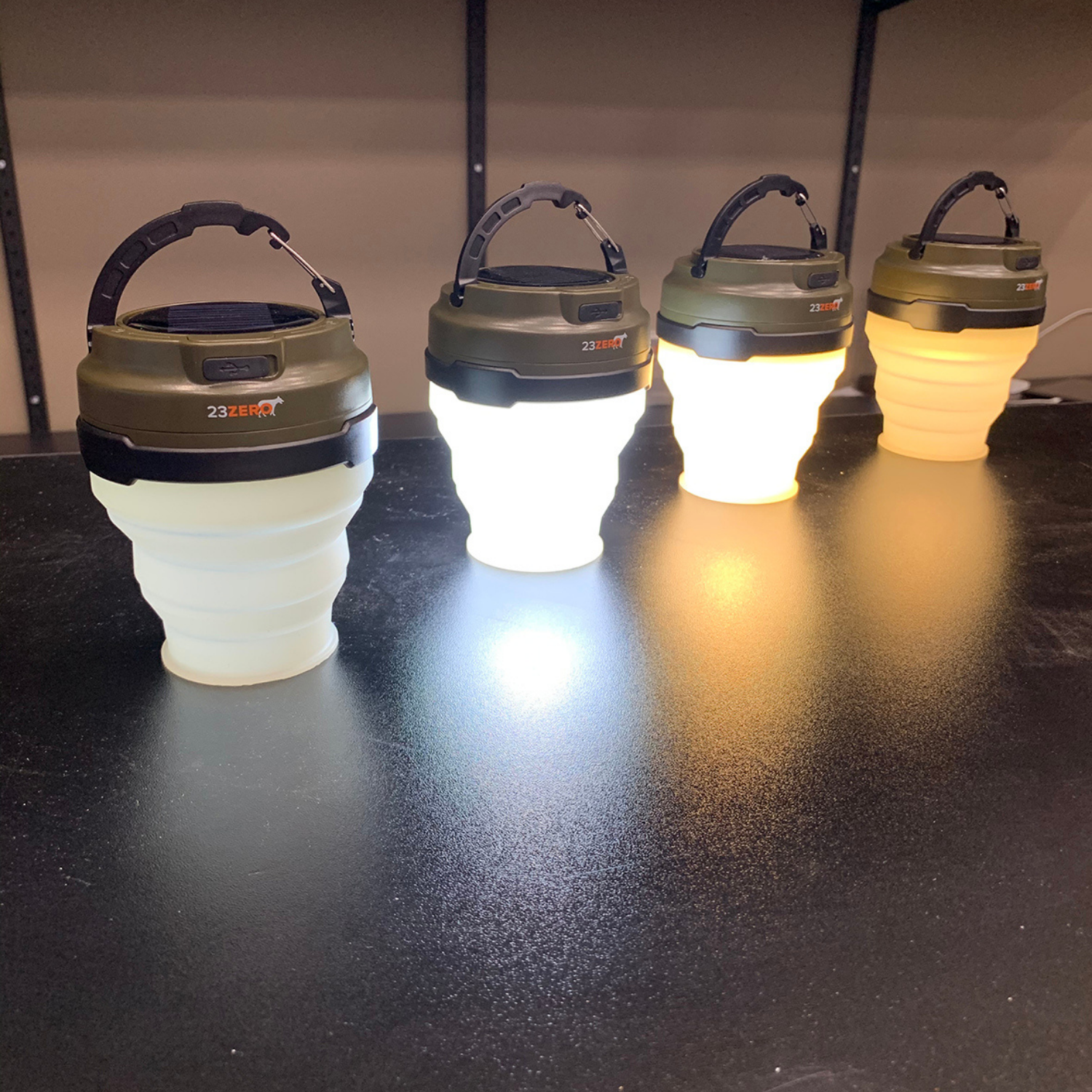 23ZERO LED Solar Tent Light