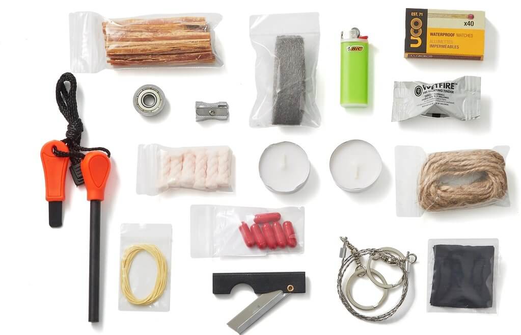 Off Grid Tools 33 Piece Fire Starting Kit