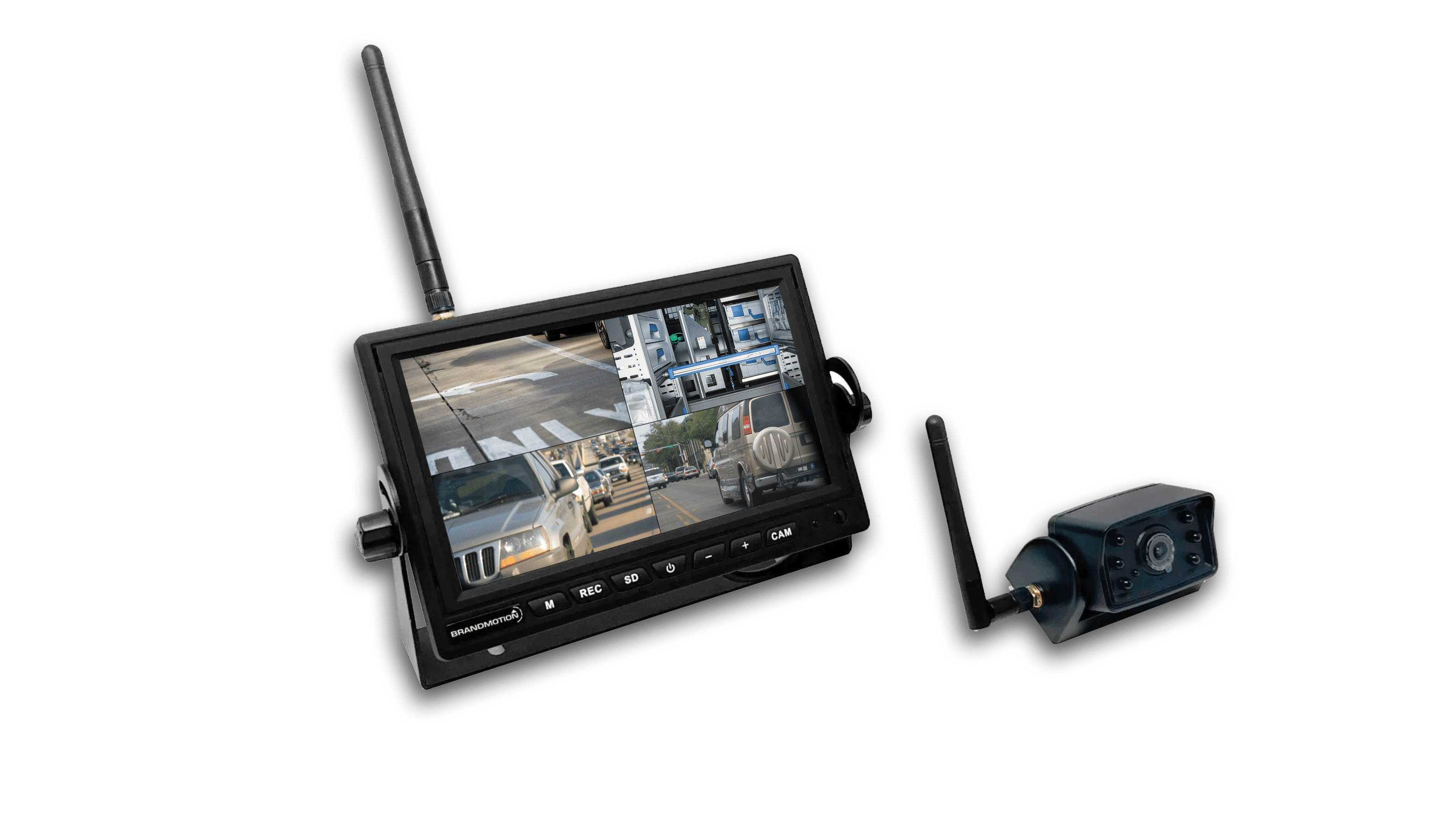 BrandMotion Wireless Observation Camera System with 7" HD Monitor (AHDS-7810V2)
